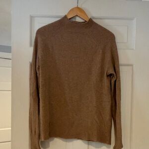 J. Crew Women's Tan Turtleneck Sweater